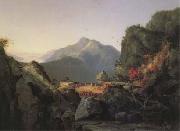 Thomas Cole Landscape Scene from Spain oil painting artist